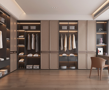 New Chinese Style Clothes Storage Area-ID:429938089