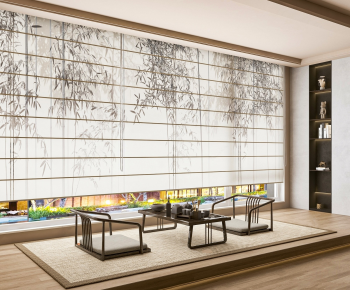 New Chinese Style Tea House-ID:141424897