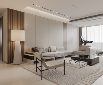 Modern A Living Room-ID:775562058