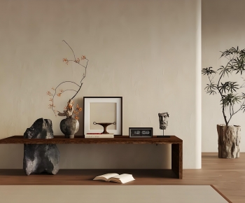 Wabi-sabi Style Console-ID:857136016