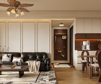 Modern A Living Room-ID:645299064