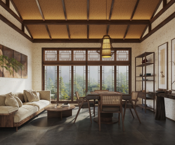 Wabi-sabi Style Chess And Card Room-ID:515584954