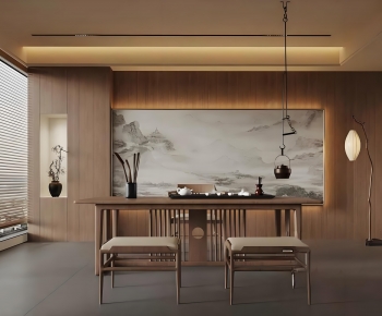 New Chinese Style Tea House-ID:119230793