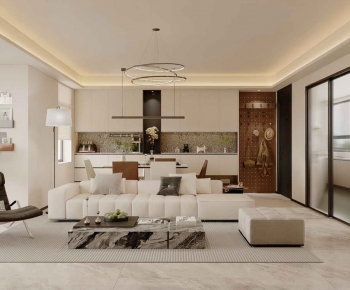 Modern A Living Room-ID:155668023