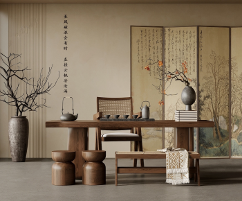 New Chinese Style Tea House-ID:192311051