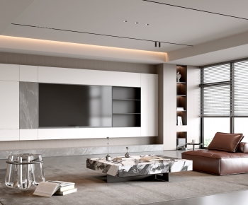 Modern A Living Room-ID:985899017