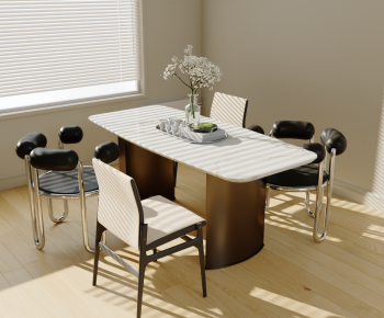 Modern Dining Table And Chairs-ID:260458952