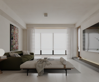 Modern A Living Room-ID:597162011