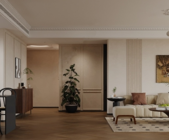 French Style A Living Room-ID:255132917