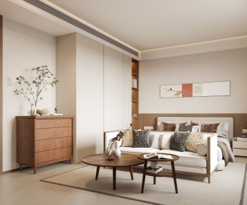 New Chinese Style Bedroom-ID:639709005