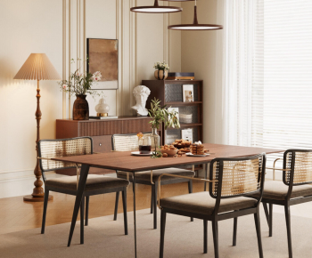 Modern Dining Table And Chairs-ID:649552113