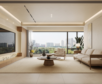Modern A Living Room-ID:288789997