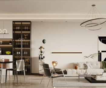 Modern A Living Room-ID:408579111