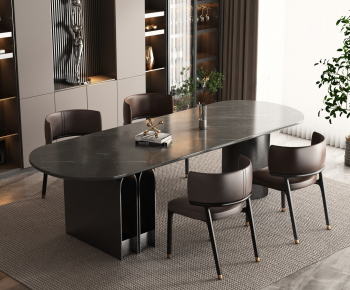 Modern Dining Table And Chairs-ID:933243991