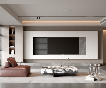 Modern A Living Room-ID:124731069