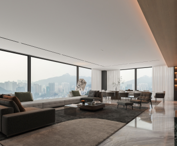 Modern A Living Room-ID:511781934