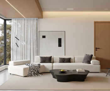 Modern A Living Room-ID:660335062