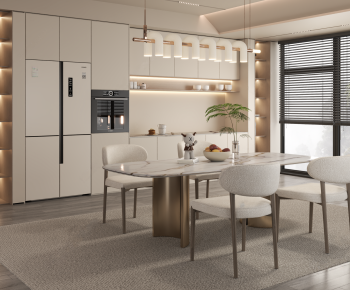 Modern Dining Room-ID:445610055