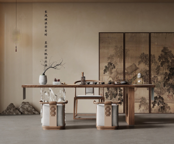 New Chinese Style Tea House-ID:464863069