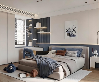 Modern Boy's Room And Son's Room-ID:248143917