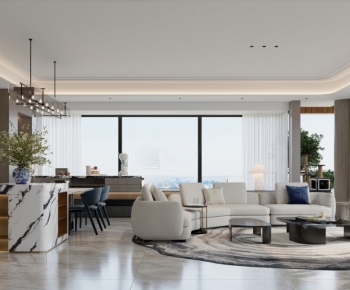 Modern A Living Room-ID:809076078