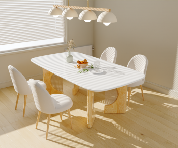 Modern Dining Table And Chairs-ID:856481081