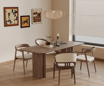 Modern Dining Table And Chairs-ID:835918903