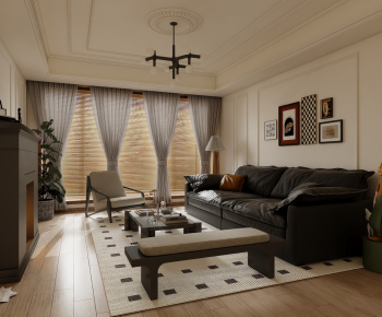 American Style A Living Room-ID:620053056