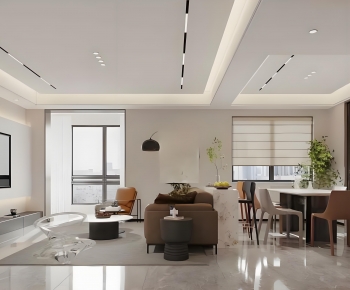 Modern A Living Room-ID:343085052