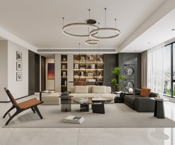 Modern A Living Room-ID:187840948