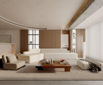 Modern A Living Room-ID:619069101