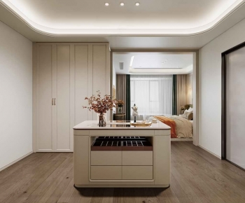 Modern Clothes Storage Area-ID:155675893