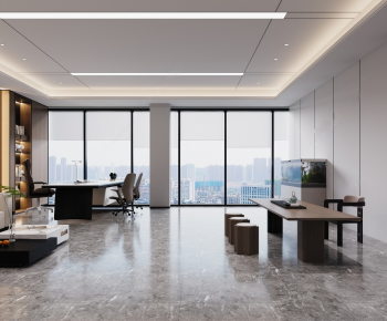 New Chinese Style Manager's Office-ID:161137109