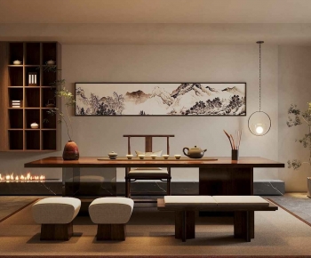 New Chinese Style Tea House-ID:286762003