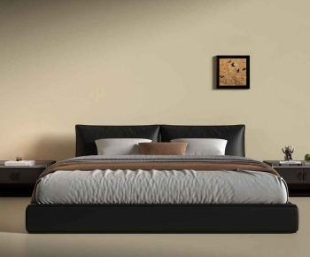 Modern Double Bed-ID:300012112