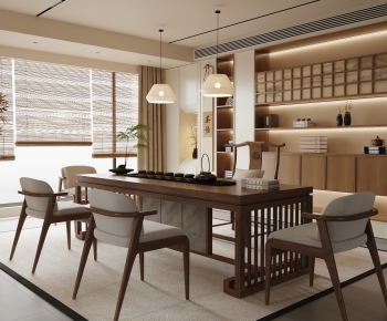 New Chinese Style Tea House-ID:182039989