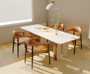 Modern Dining Table And Chairs-ID:564533951