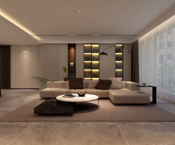 Modern A Living Room-ID:145690451