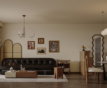 Modern A Living Room-ID:982179637