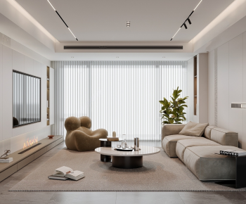 Modern A Living Room-ID:536245116