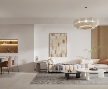 Modern A Living Room-ID:808482899