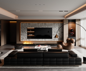 Modern A Living Room-ID:556153067
