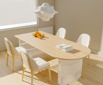 Modern Dining Table And Chairs-ID:769129047