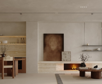 Modern A Living Room-ID:306110483