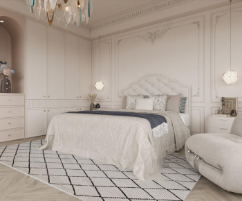 French Style Bedroom-ID:478415974