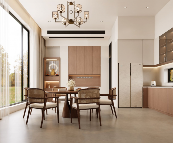 New Chinese Style Dining Room-ID:198904997