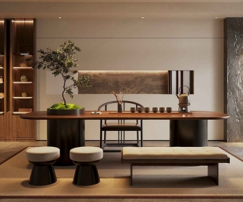 New Chinese Style Tea House-ID:349083901