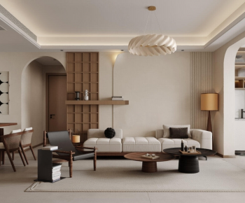 Modern A Living Room-ID:165167095