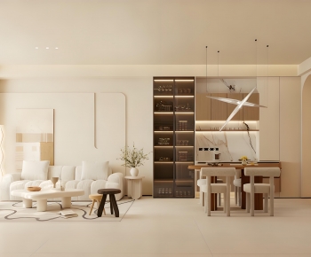 Modern A Living Room-ID:673974997