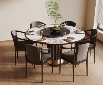 New Chinese Style Dining Table And Chairs-ID:326677084